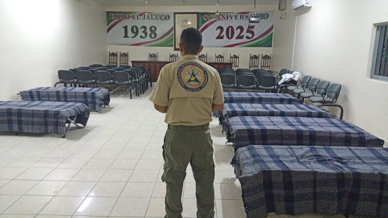 Se habilitan Refugios Temporales por el paso de "Raymond"