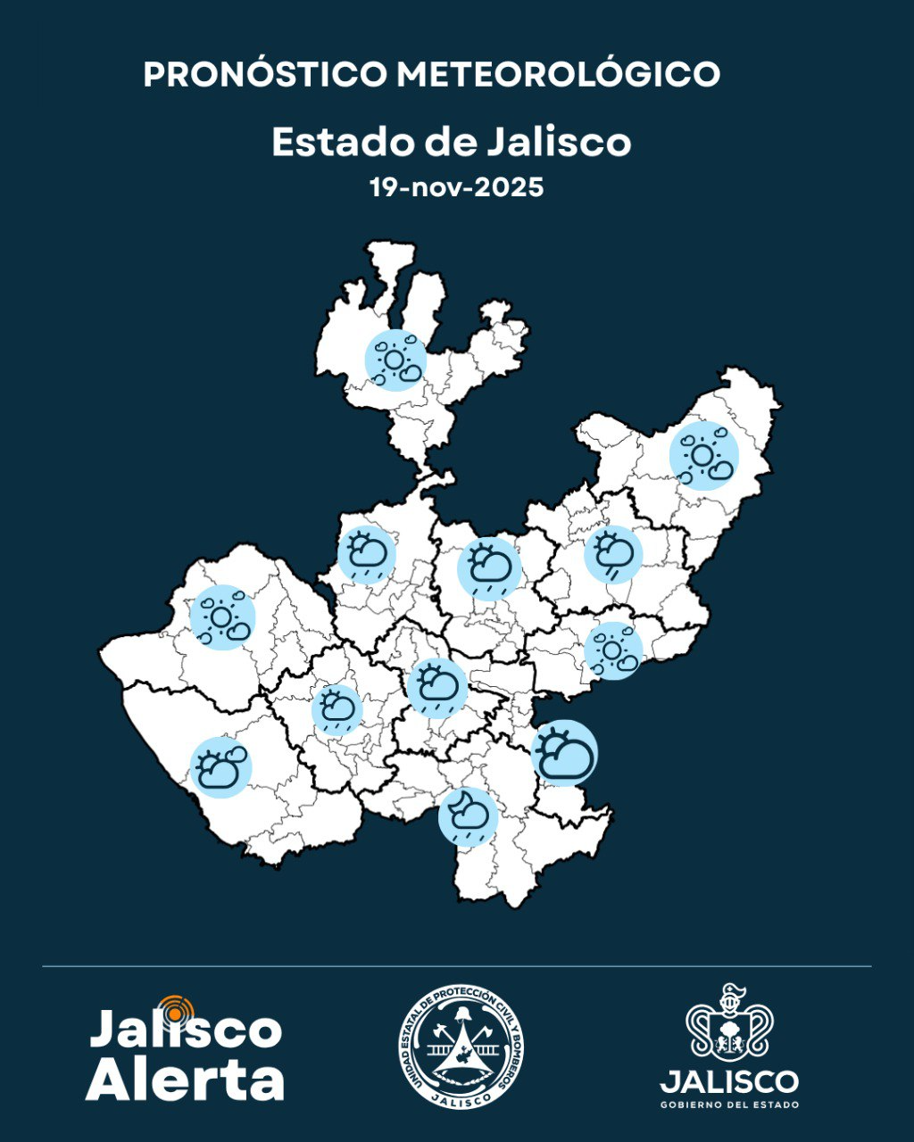 Temperaturas de hasta 6.9 °C se registran en municipios de Jalisco