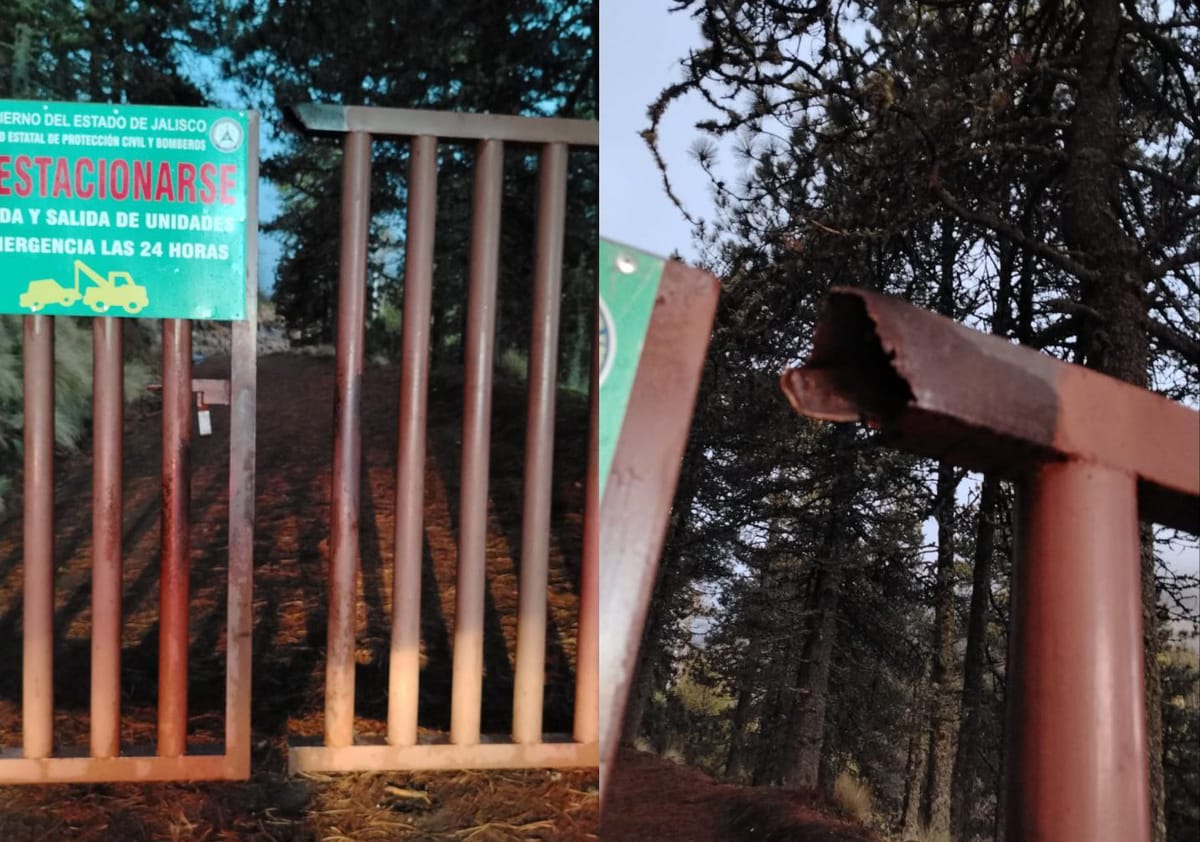 Autoridades investigan daños en instalaciones del Parque Nacional Nevado de Colima