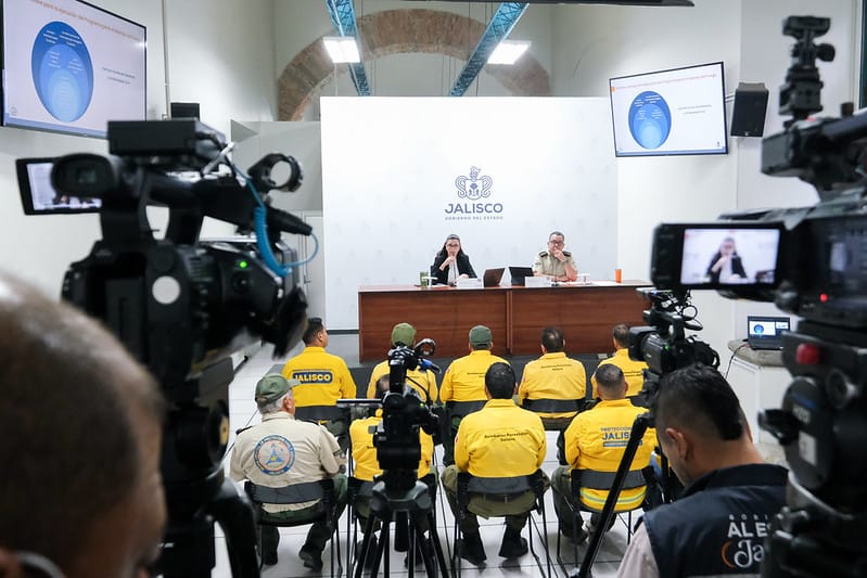 Presentan SEMADET y UEPCBJ avances en acciones de prevención de incendios forestales