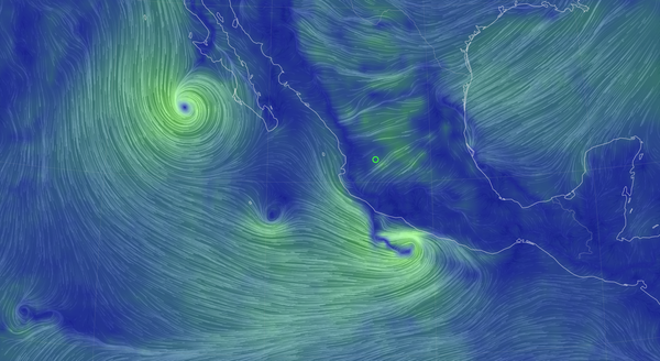 Pronóstico de incremento en la velocidad del viento en el estado de Jalisco